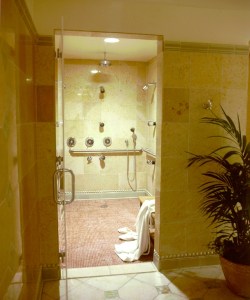 Swiss therapy showers @ The Claremont Hotel Club & Spa